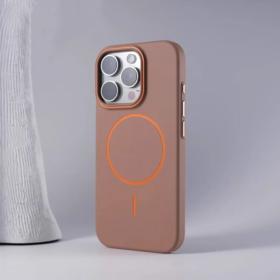 Slim Magnetic Protective Phone Case – Camera Guard & Textured Grip