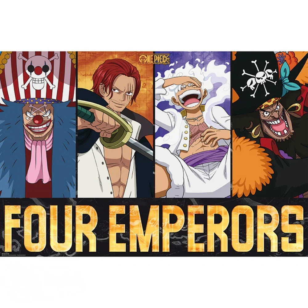 Four Pirate Captains 61 x 91.5 cm Wall Poster