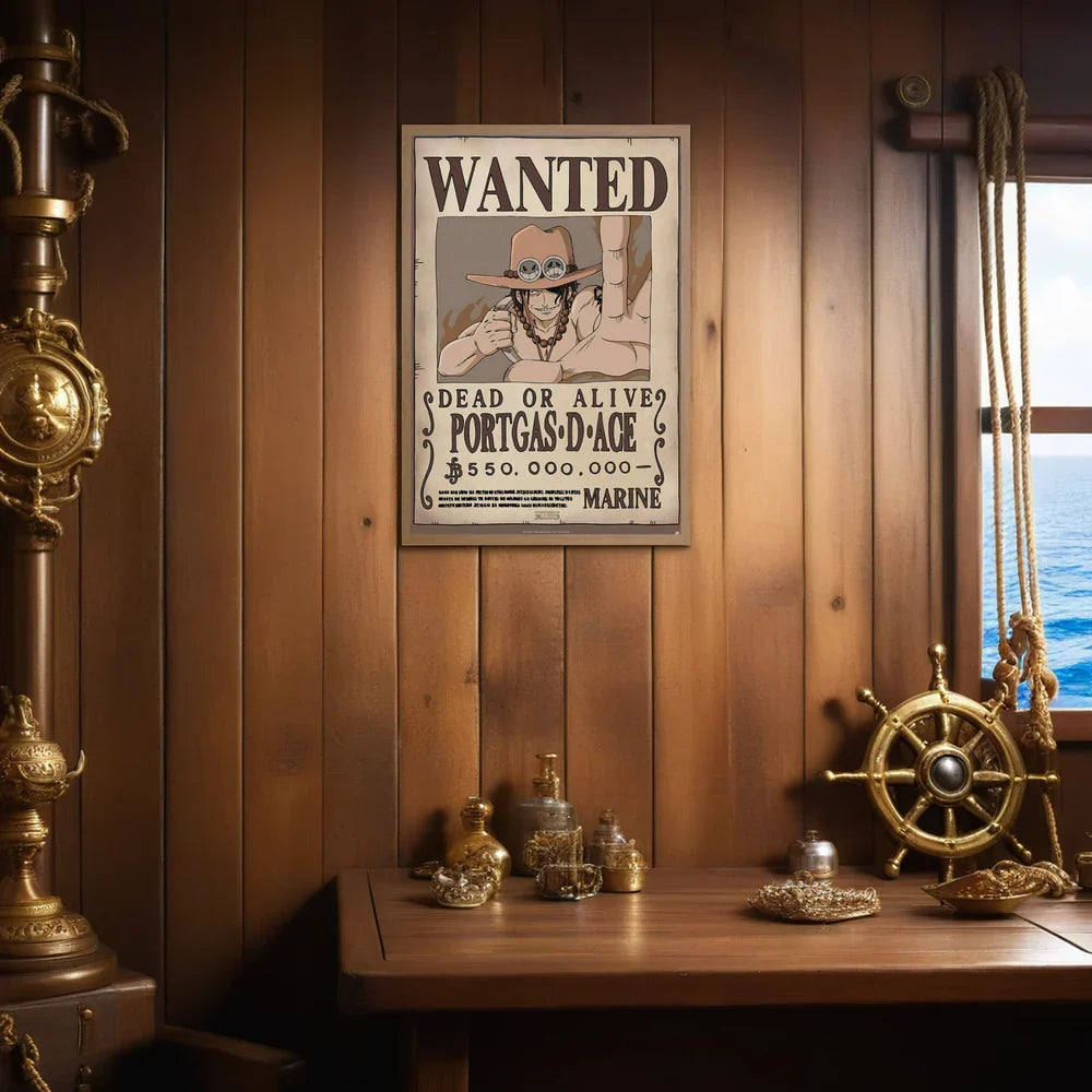 Wanted Fire Pirate 61 x 91.5 cm Wall Poster