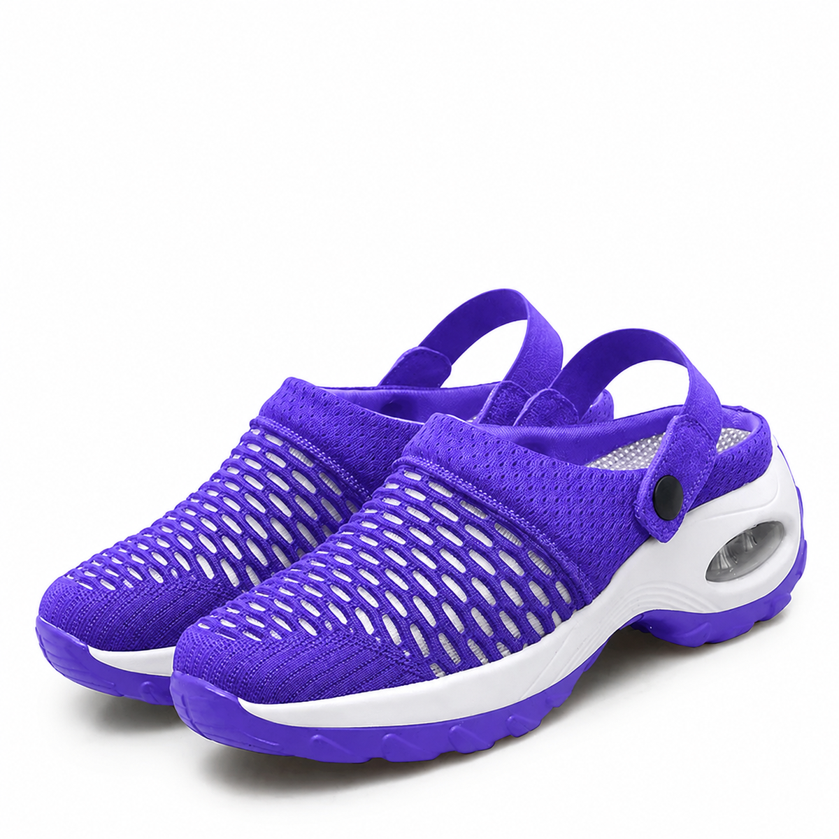 Women’s Mesh Comfort Clogs – Air-Cushioned Non-Slip Slip-On Shoes