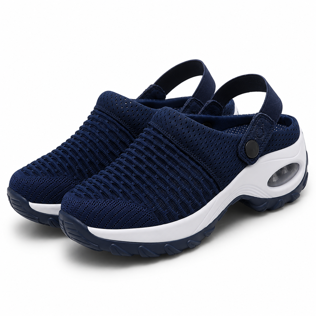 Women’s Mesh Comfort Clogs – Air-Cushion Non-Slip Slip-On Shoes