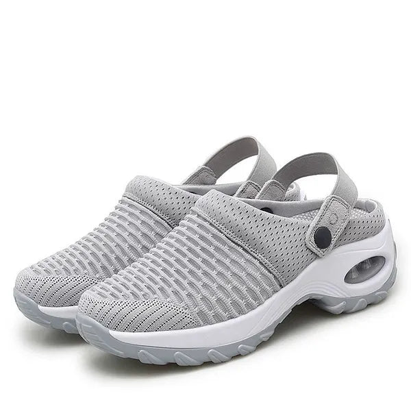 Women’s Mesh Comfort Clogs – Air-Cushion Non-Slip Slip-On Shoes