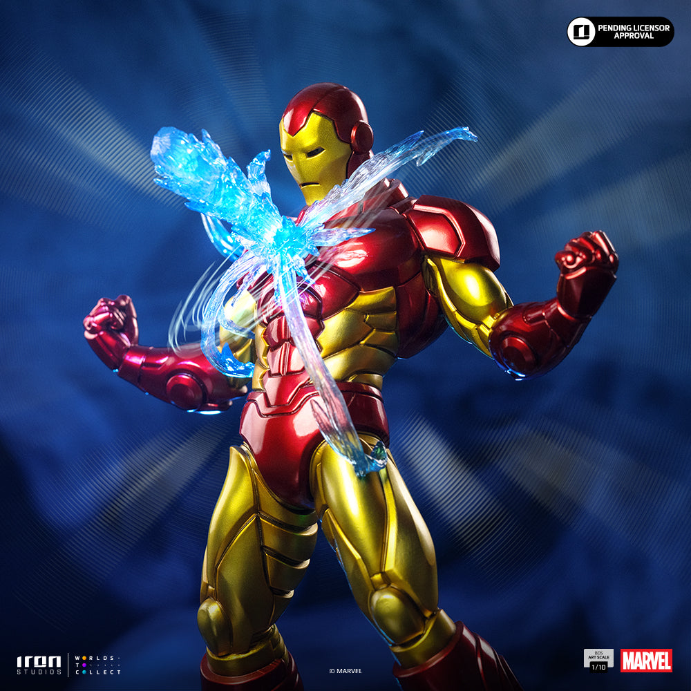 Armoured Tech Hero Deluxe - Gemstone Gauntlet Diorama - Scale 1/10 Collectible Statue
