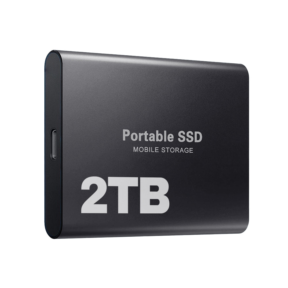 Portable SSD 2TB – Up to 1050 MB/s, USB-C & USB 3.1