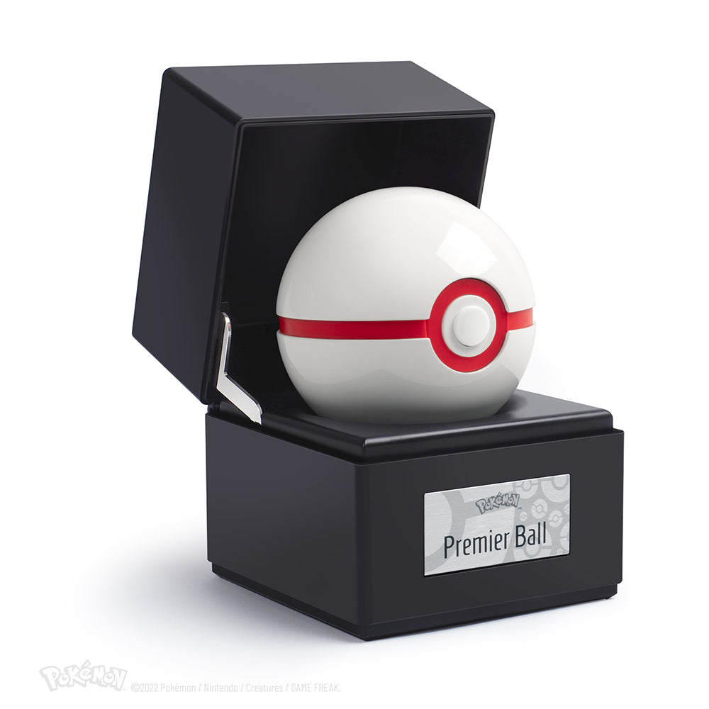 Die-Cast White-and-Red Capture Ball Replica
