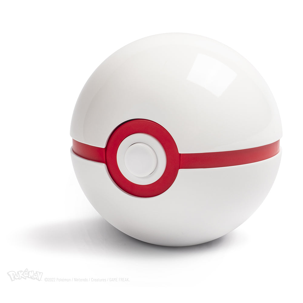 Die-Cast White-and-Red Capture Ball Replica