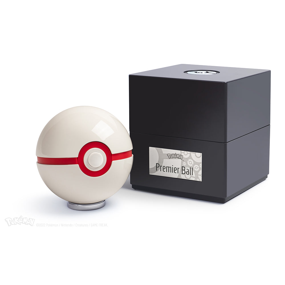 Die-Cast White-and-Red Capture Ball Replica