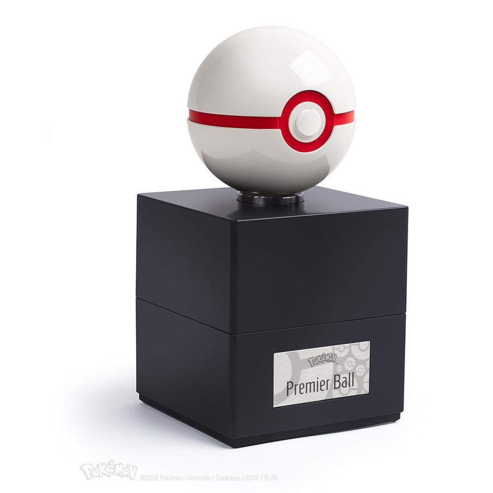 Die-Cast White-and-Red Capture Ball Replica
