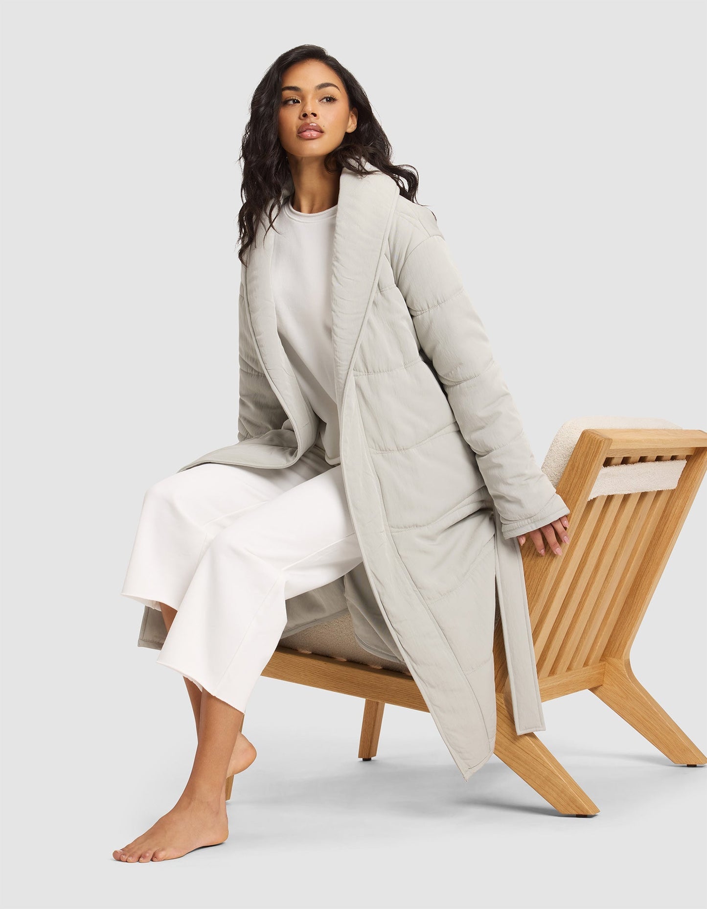 Women's Quilted House Coat