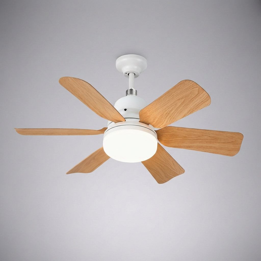 Ceiling Fan Light with Remote – 4500LM LED, 3 Speeds, E26 Socket