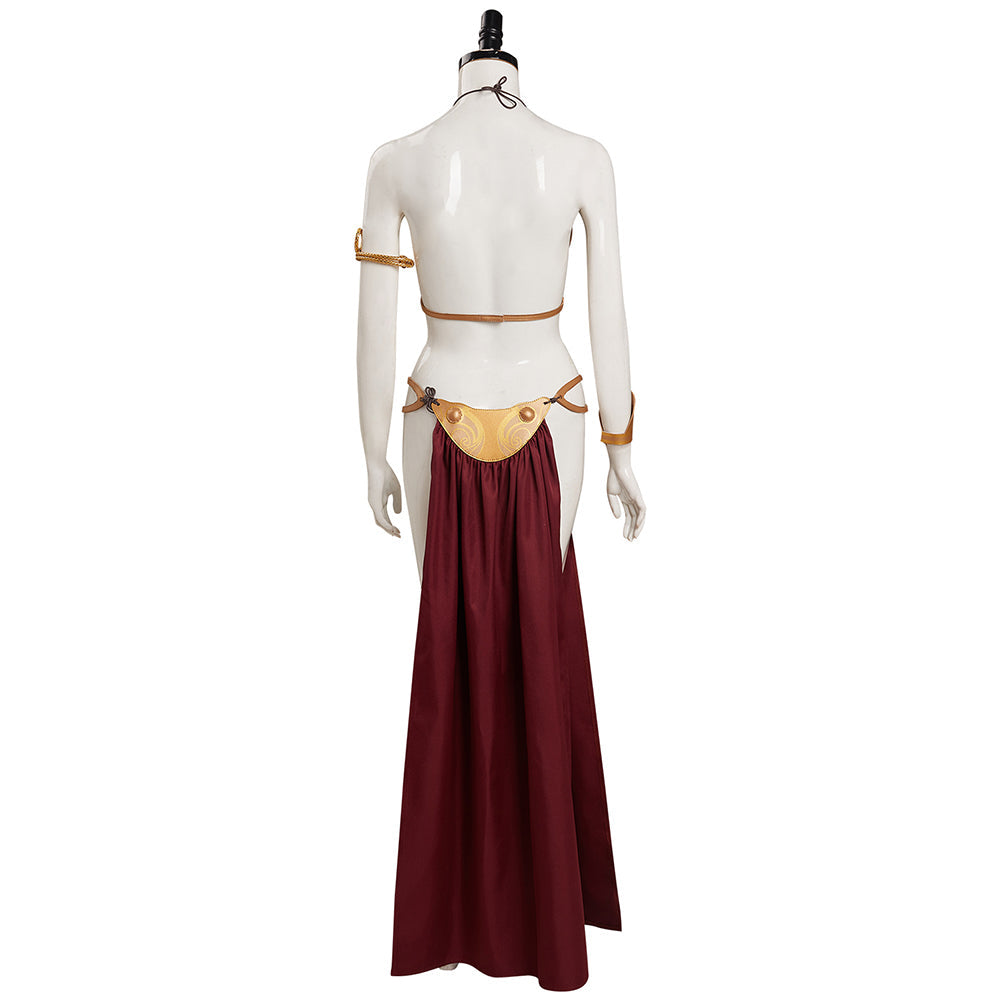 Leia Faux Leather Bikini Halloween Costume - Return of the Jedi