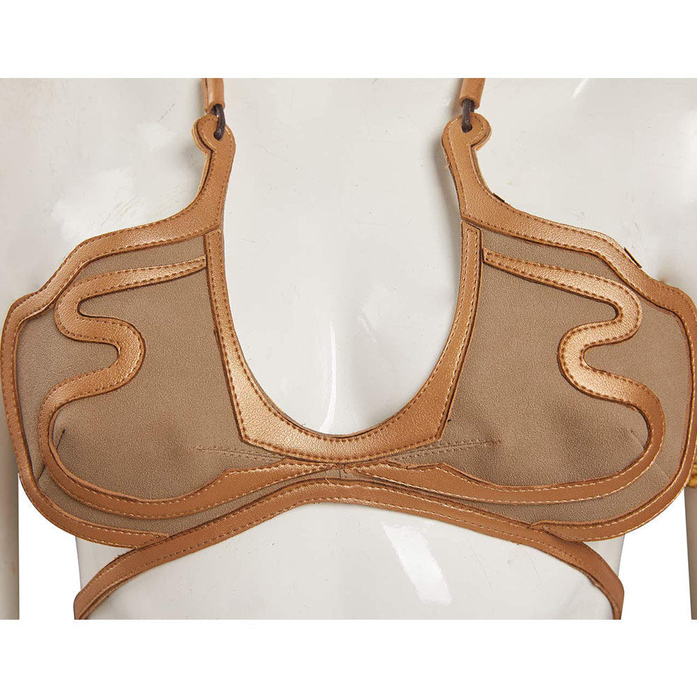 Leia Faux Leather Bikini Halloween Costume - Return of the Jedi