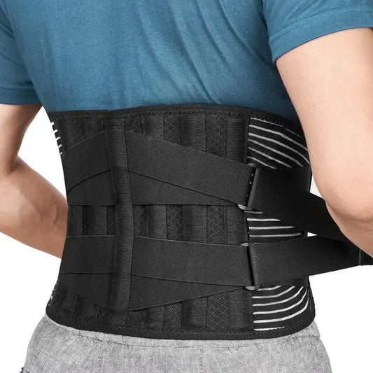 Adjustable Lumbar Support Belt with Reinforced 360° Compression