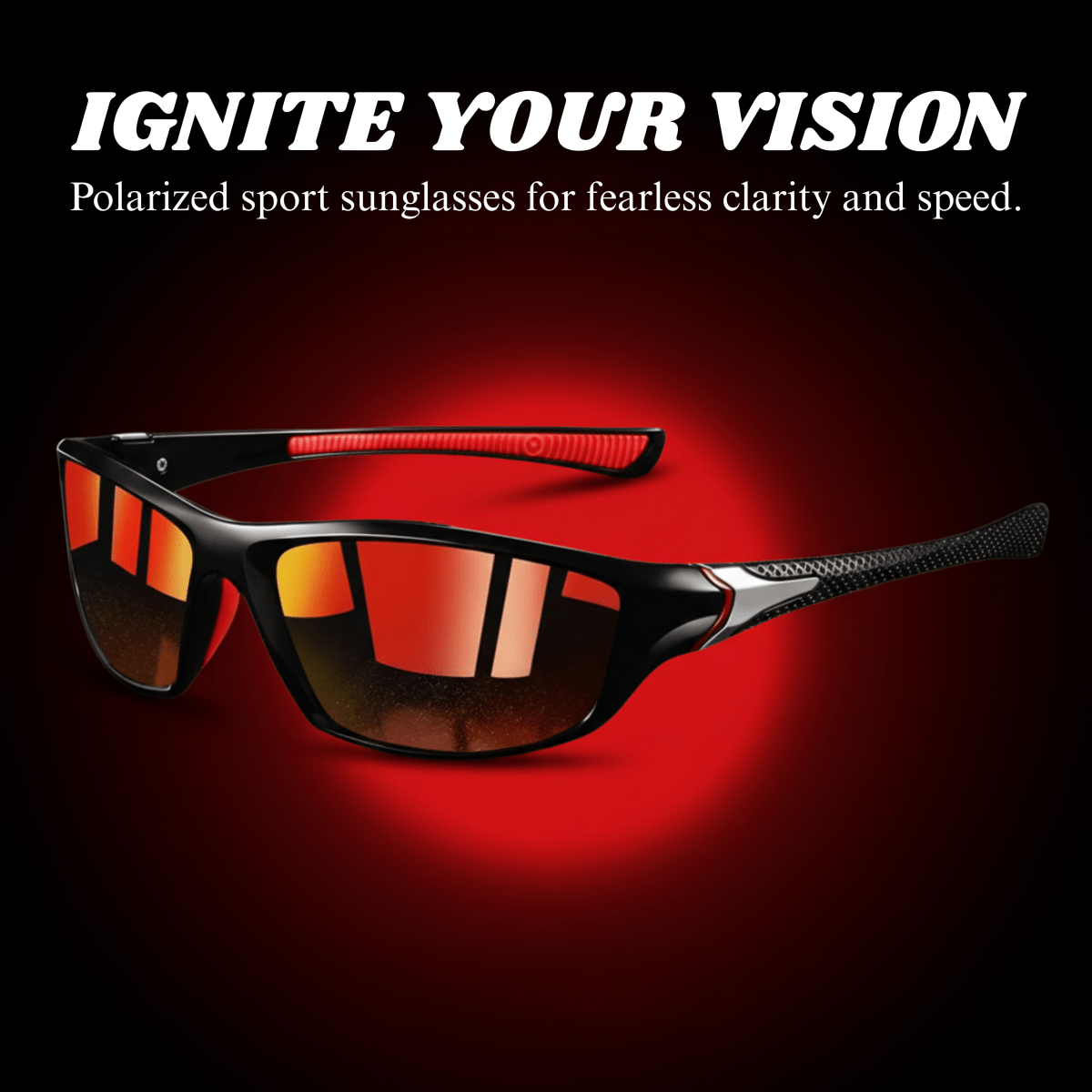 Polarized Sports Sunglasses with UV400 Protection – SportLiva Outdoor Eyewear