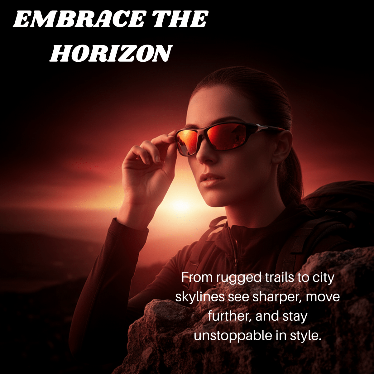 Polarized Sports Sunglasses with UV400 Protection – SportLiva Outdoor Eyewear