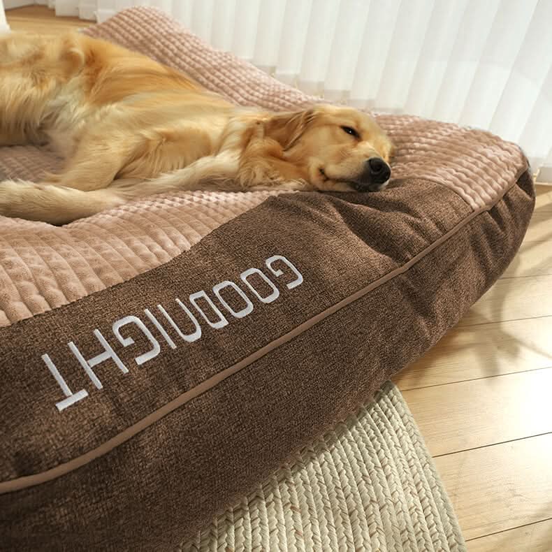 Supportive Dog Bed with Raised Bolsters – PawLoft Pet Bed