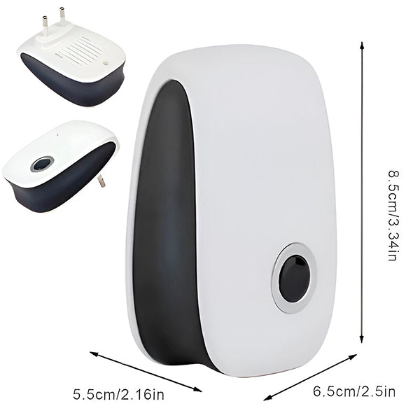 Plug-In Ultrasonic Pest Repeller – Chemical-Free Indoor Insect & Rodent Deterrent