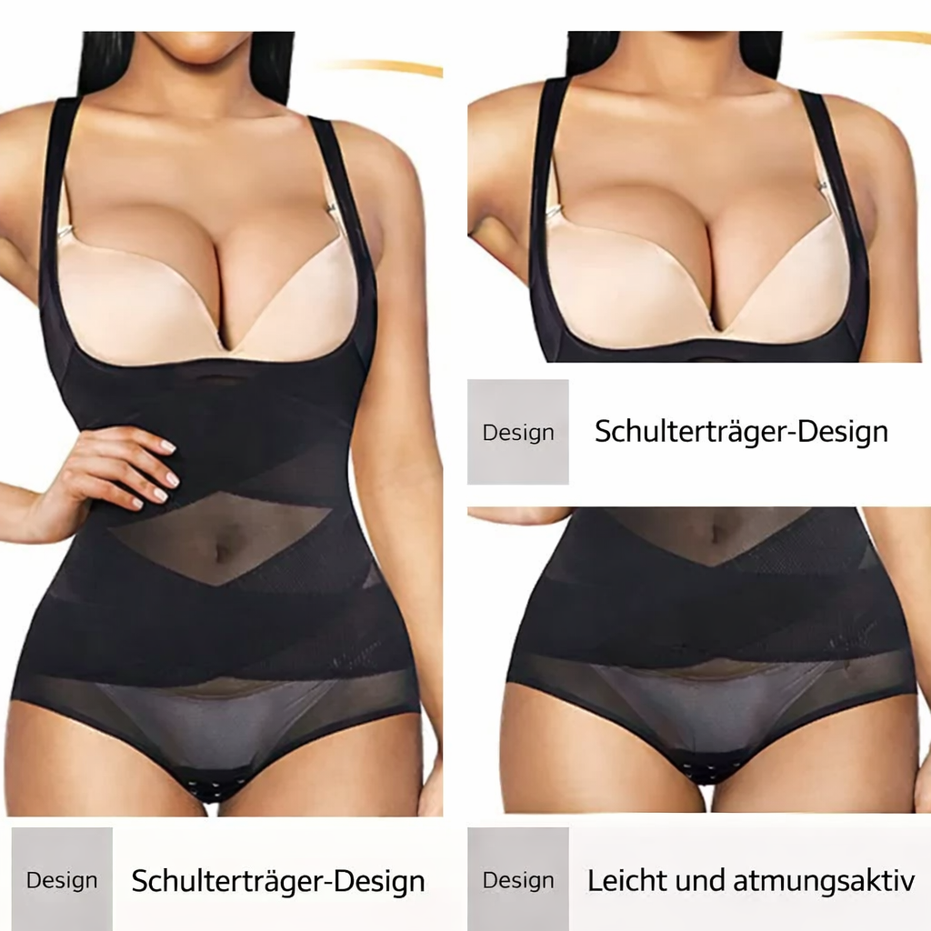 Women’s Seamless Shapewear Bodysuit – Tummy & Waist Smoothing Body Shaper