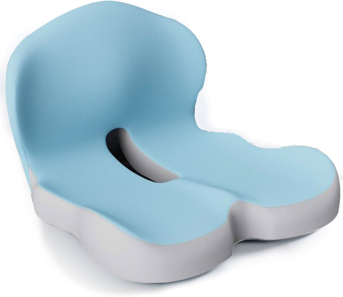 Ergonomic Memory Foam Seat Cushion – Non-Slip Office, Car & Travel Support