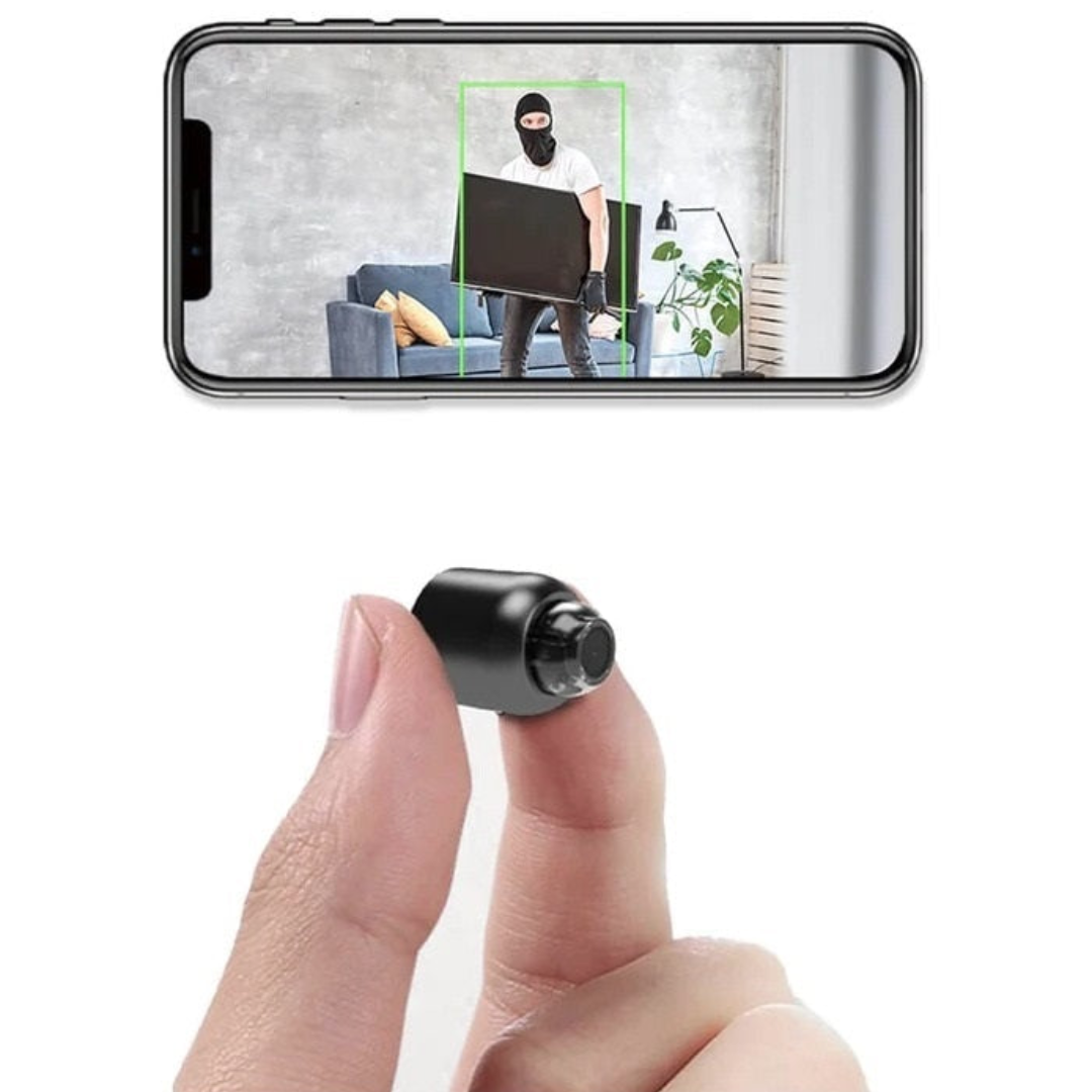 1080P Mini WiFi Security Camera – 140° Wide Angle, Night Vision & Motion Alerts