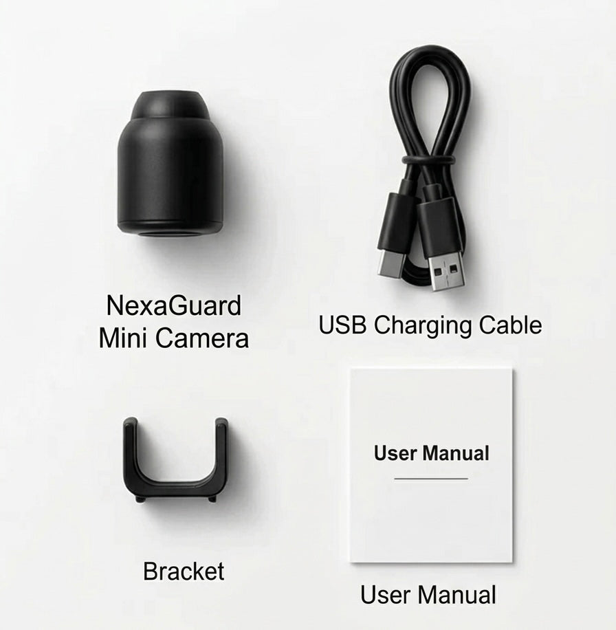 1080P Mini WiFi Security Camera – 140° Wide Angle, Night Vision & Motion Alerts