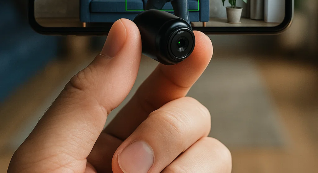 1080P Mini WiFi Security Camera – 140° Wide Angle, Night Vision & Motion Alerts