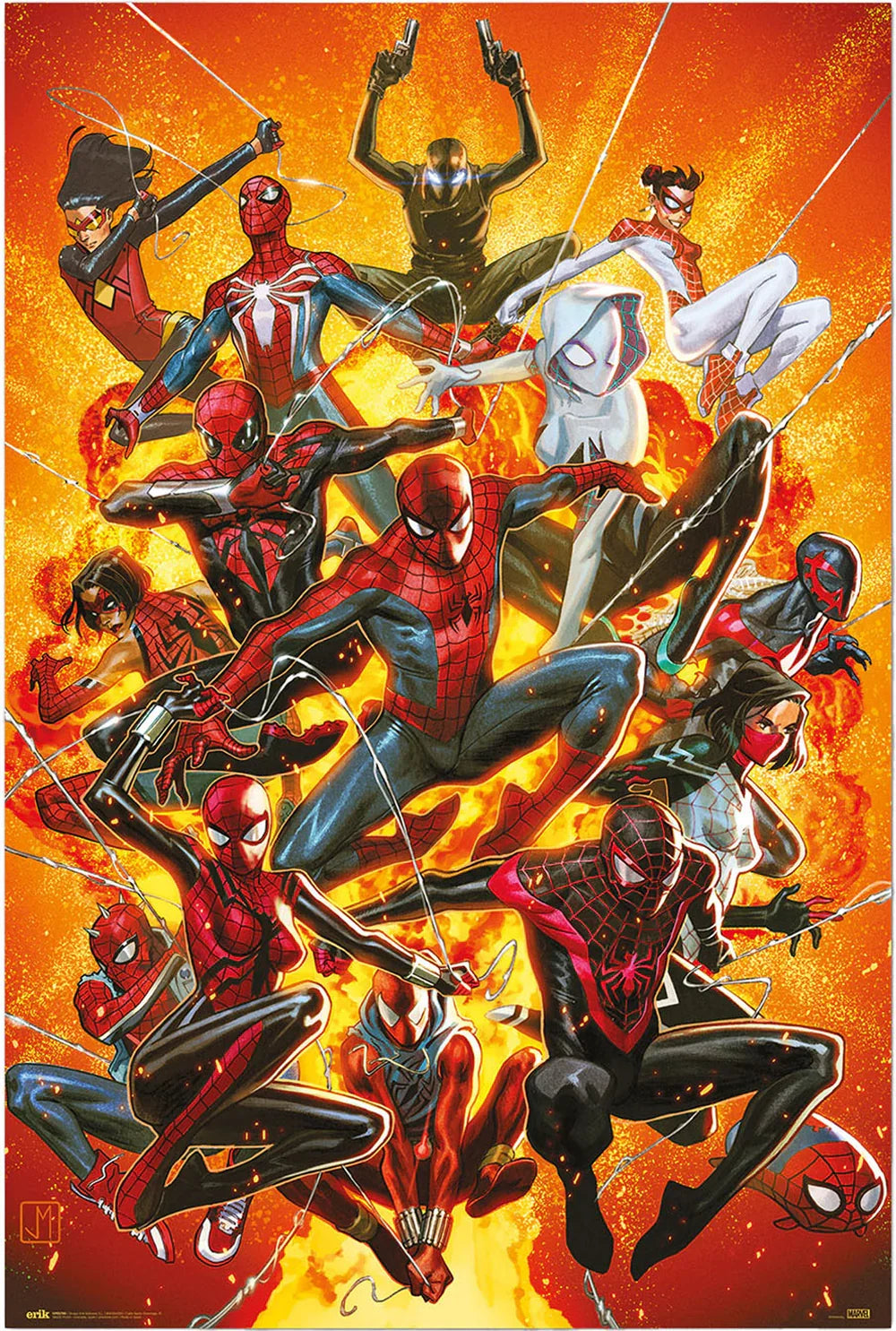 Web Hero 61 x 91.5 cm Wall Poster