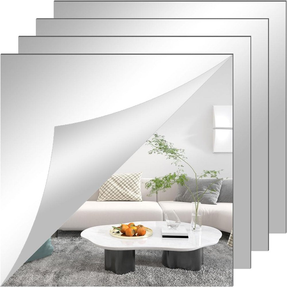 Self-Adhesive Flexible Mirror Film – Shatter-Resistant Cut-to-Size Reflective Sheet