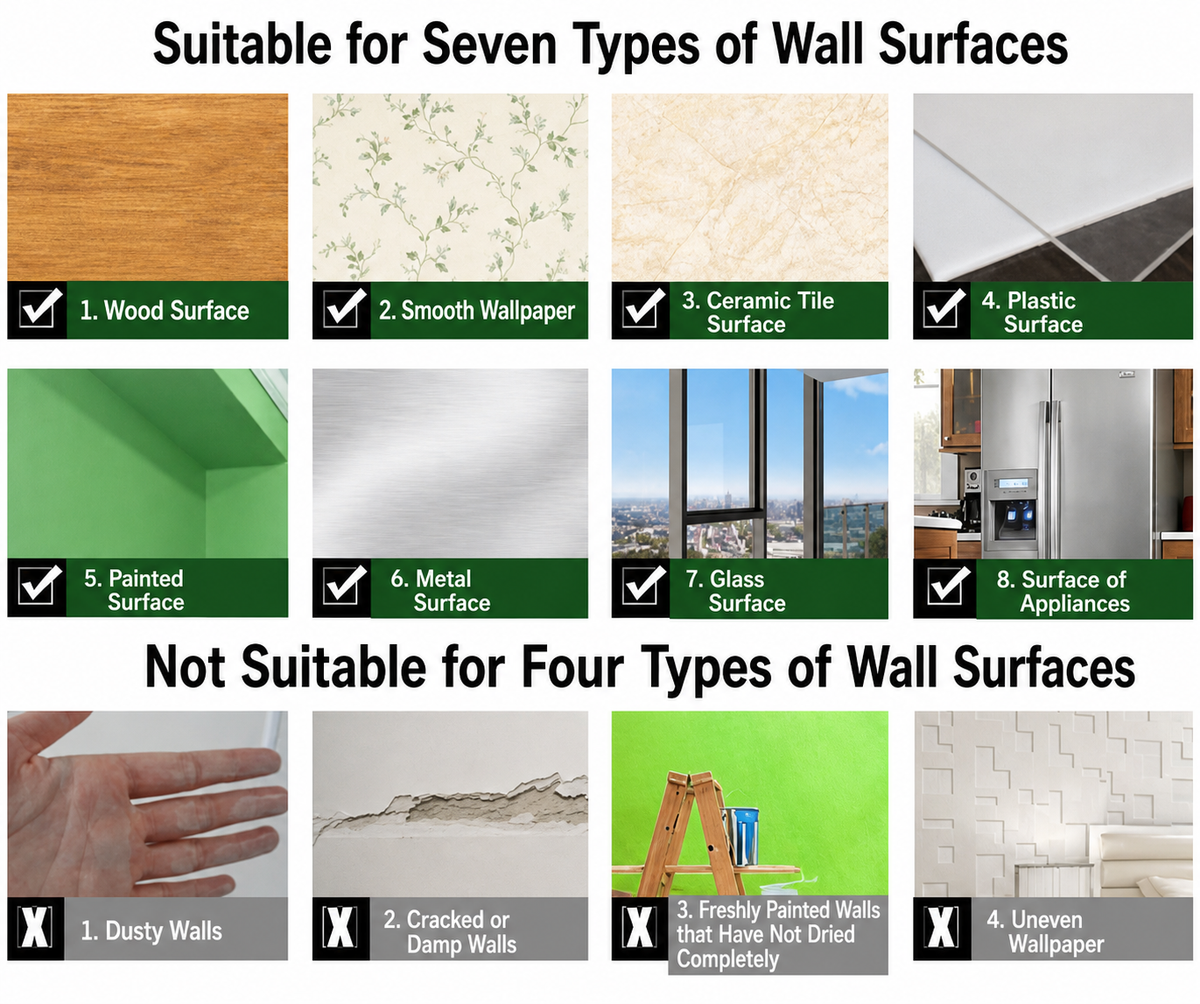 Self-Adhesive Flexible Mirror Film – Shatter-Resistant Cut-to-Size Reflective Sheet