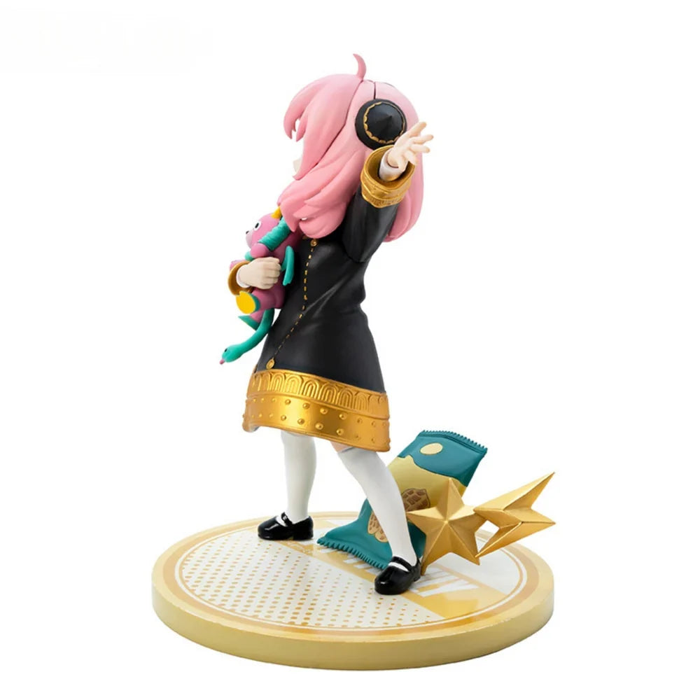 Pink-Haired Spy Girl Figure