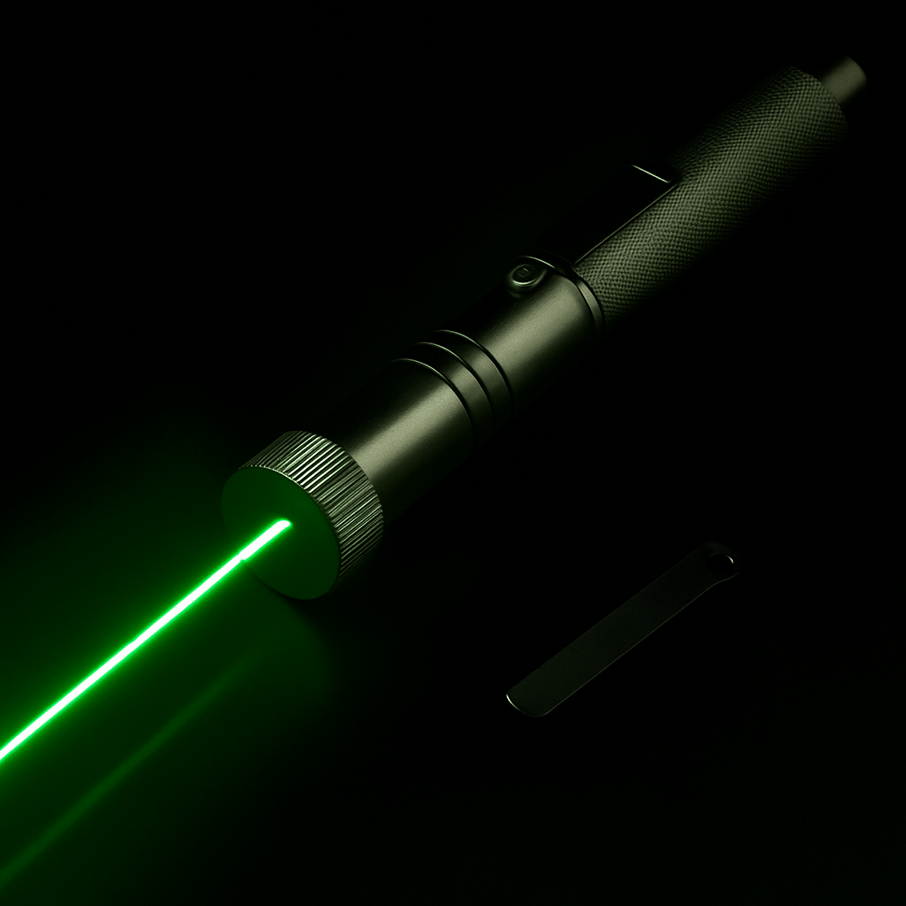 Green Laser Pointer with Adjustable Focus – VisionBeam Long-Range Laser
