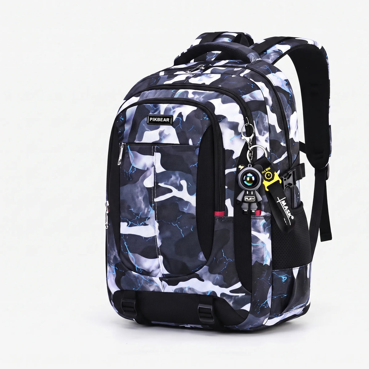 School Backpack with Laptop Compartment – Multi-Compartment 16-Inch Rucksack