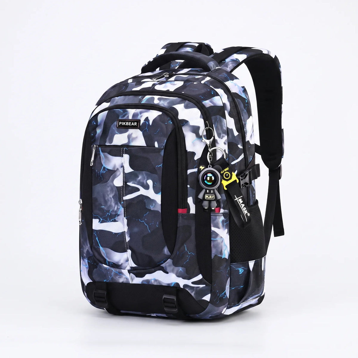 School Backpack with Laptop Compartment – Multi-Compartment 16-Inch Rucksack