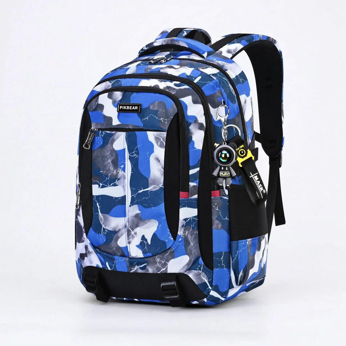 School Backpack with Laptop Compartment – Multi-Compartment 16-Inch Rucksack