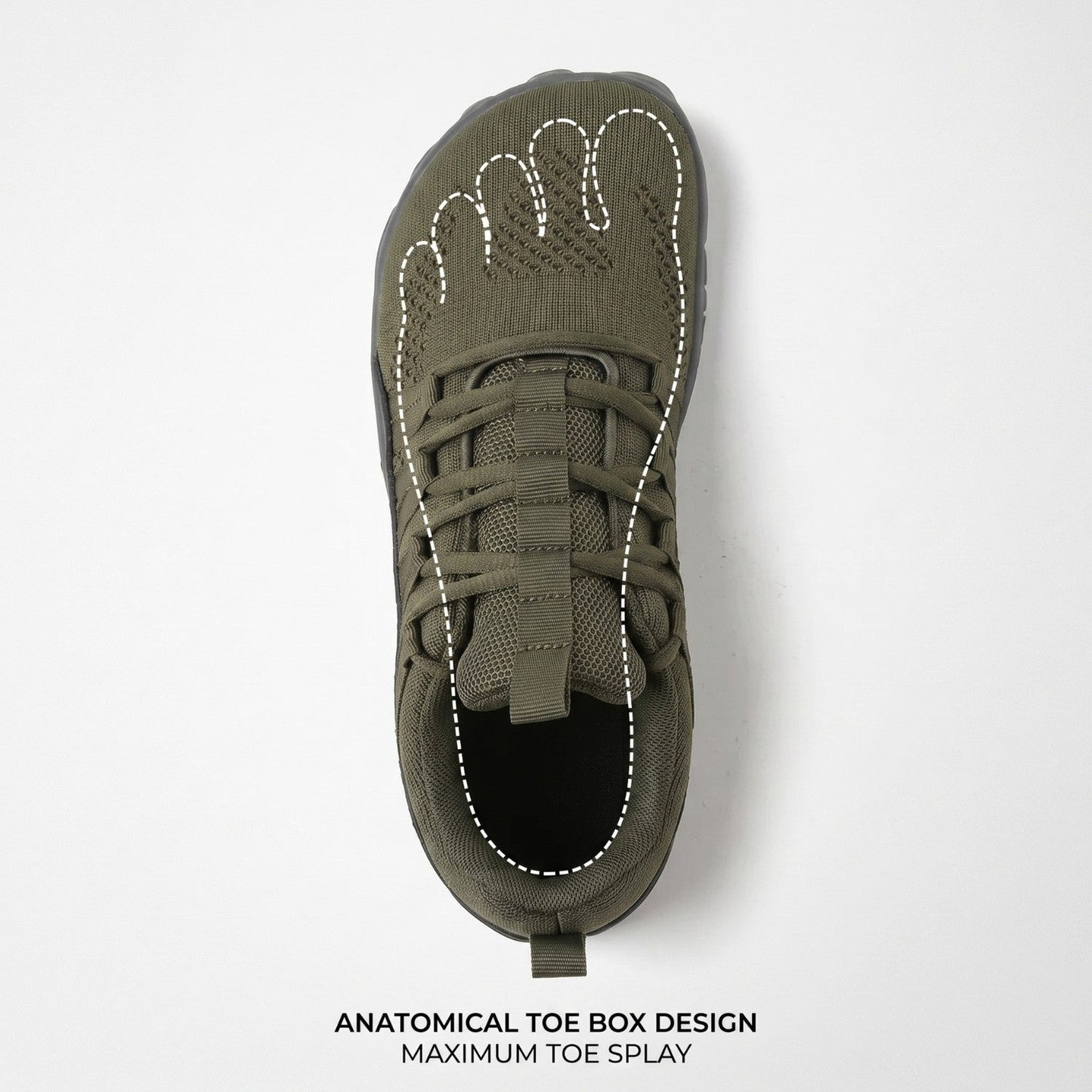 Wide-Fit Barefoot Walking Shoes – Breathable Shoes with Grippy Outsole