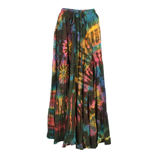 Tie Dye Maxi Skirt