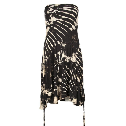 Tie Dye Bandeau Dress