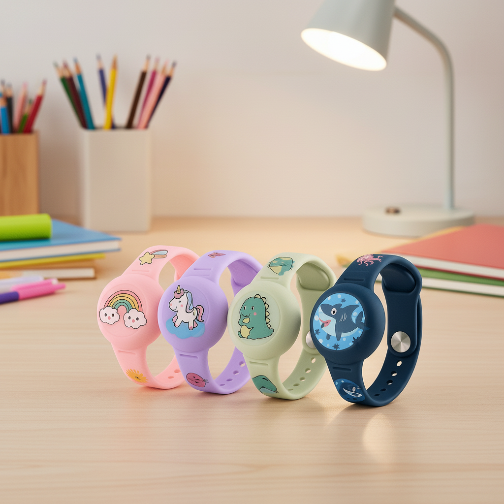 Kids GPS Location Wristband – Adjustable Child Tracking Bracelet