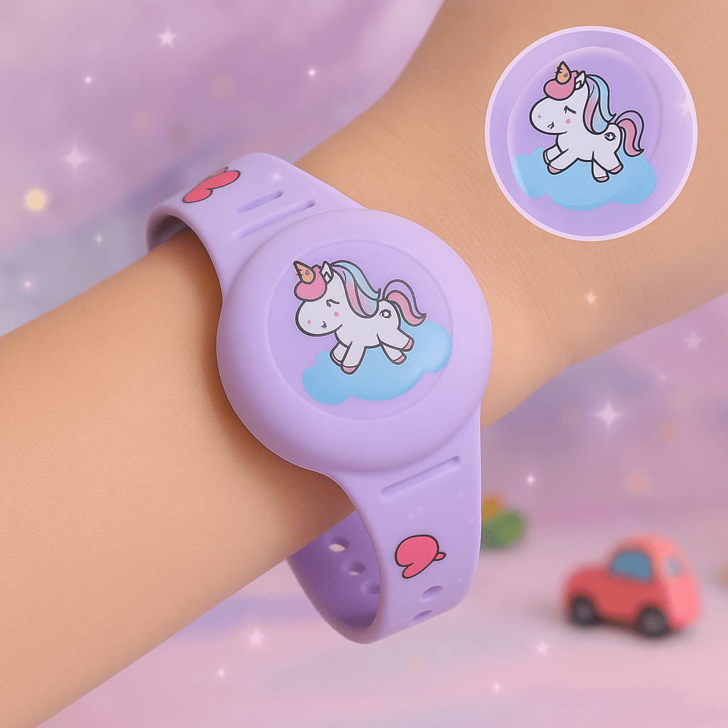 Kids GPS Location Wristband – Adjustable Child Tracking Bracelet
