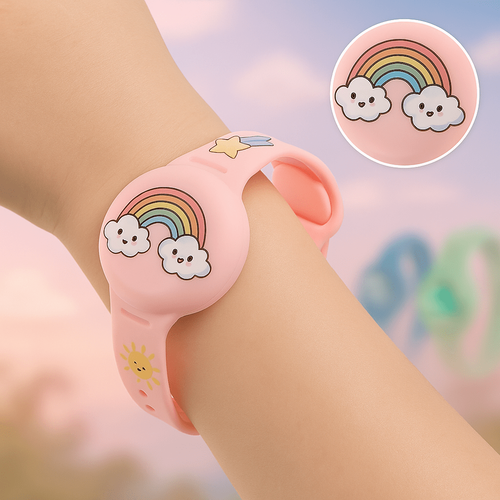 Kids GPS Location Wristband – Adjustable Child Tracking Bracelet