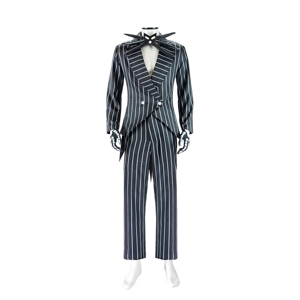The Nightmare Before Christmas Jack Skellington Black Halloween Costume