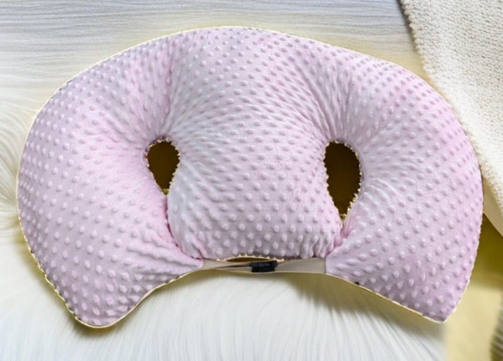 Twin Nursing Pillow – Tandem Feeding Support with Washable Cover, 96x38cm