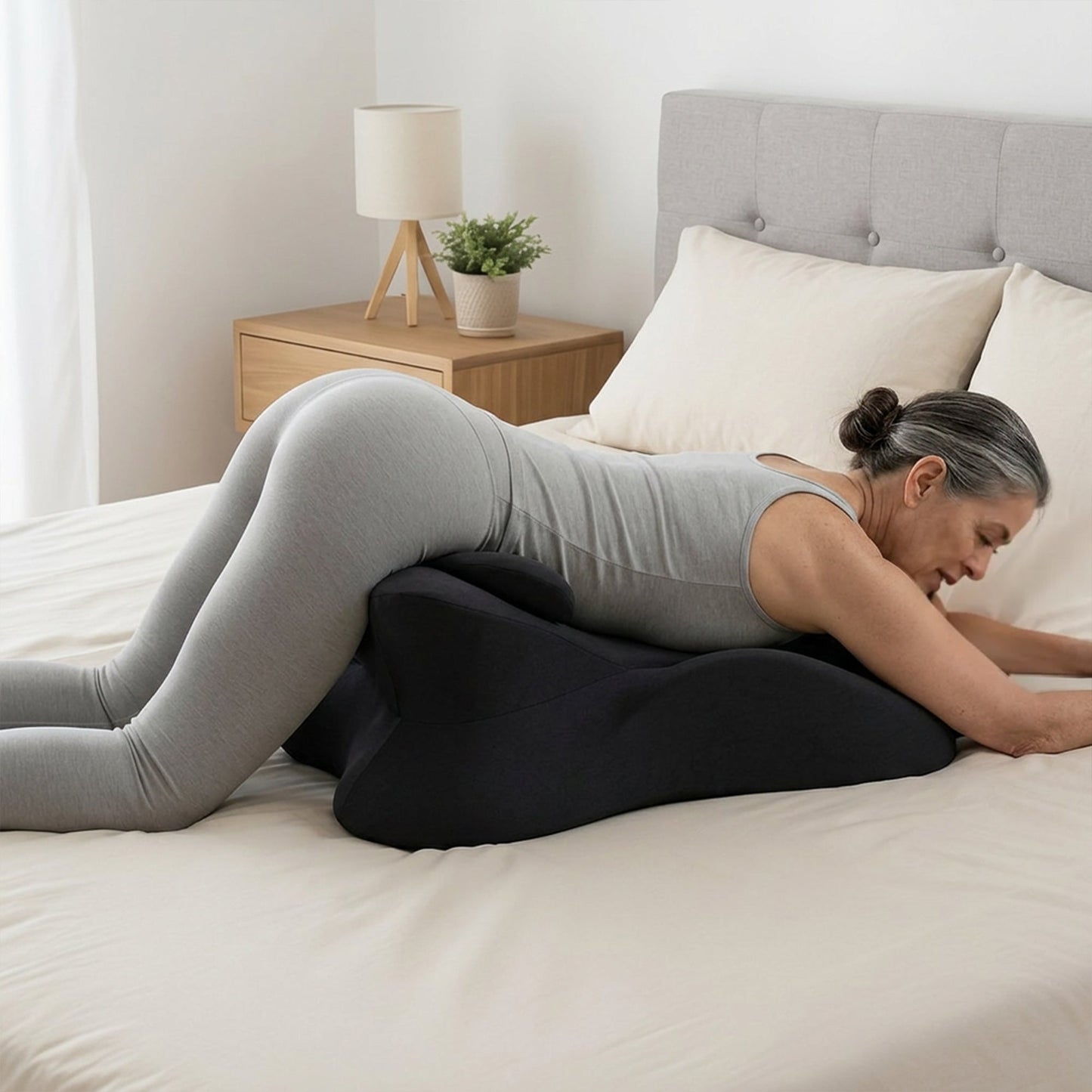 Ergonomic Intimacy Support Pillow for Comfort & Positioning
