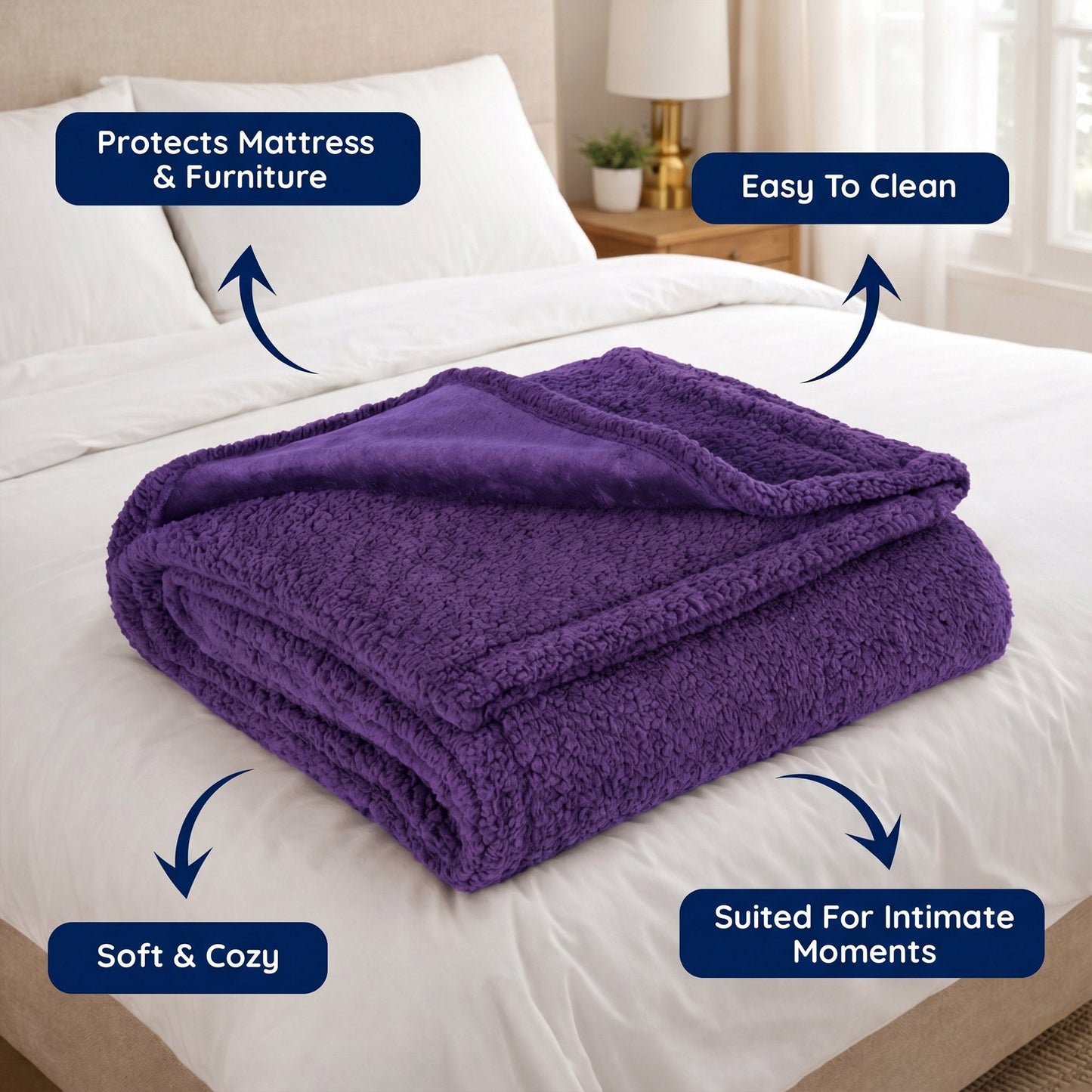 Waterproof Intimacy Blanket for Furniture Protection