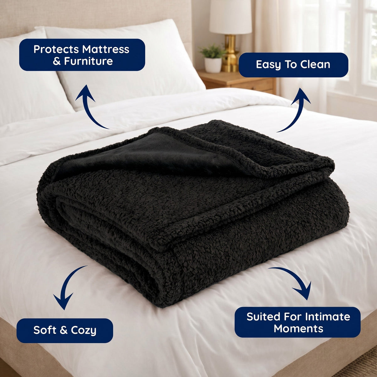 Waterproof Intimacy Blanket for Furniture Protection