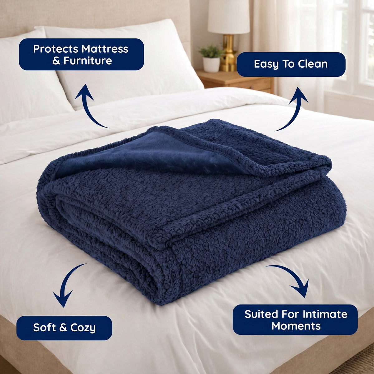 Waterproof Intimacy Blanket for Furniture Protection
