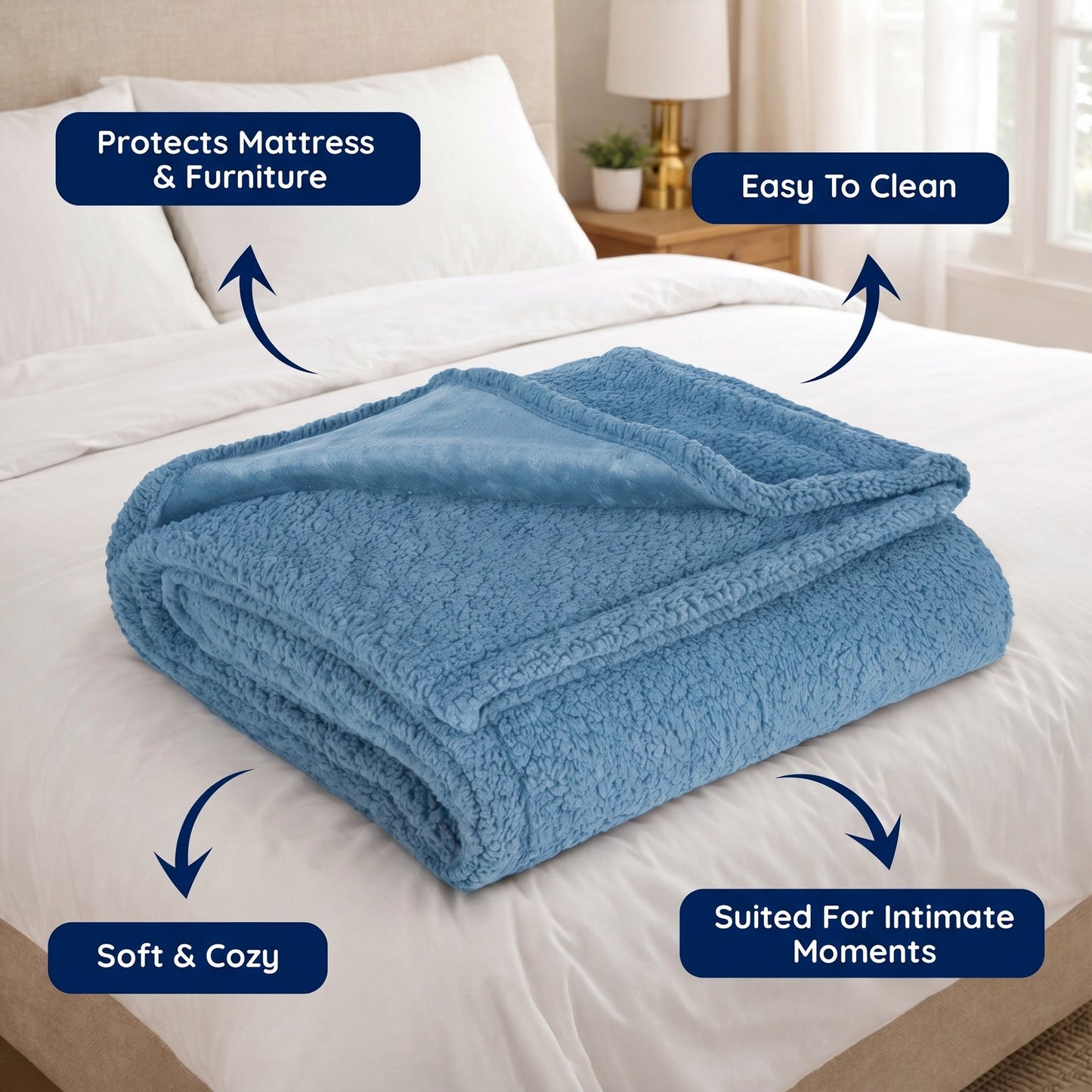 Waterproof Intimacy Blanket for Furniture Protection