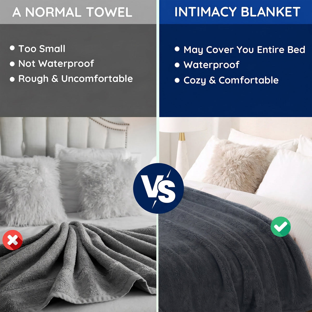 Waterproof Intimacy Blanket for Furniture Protection