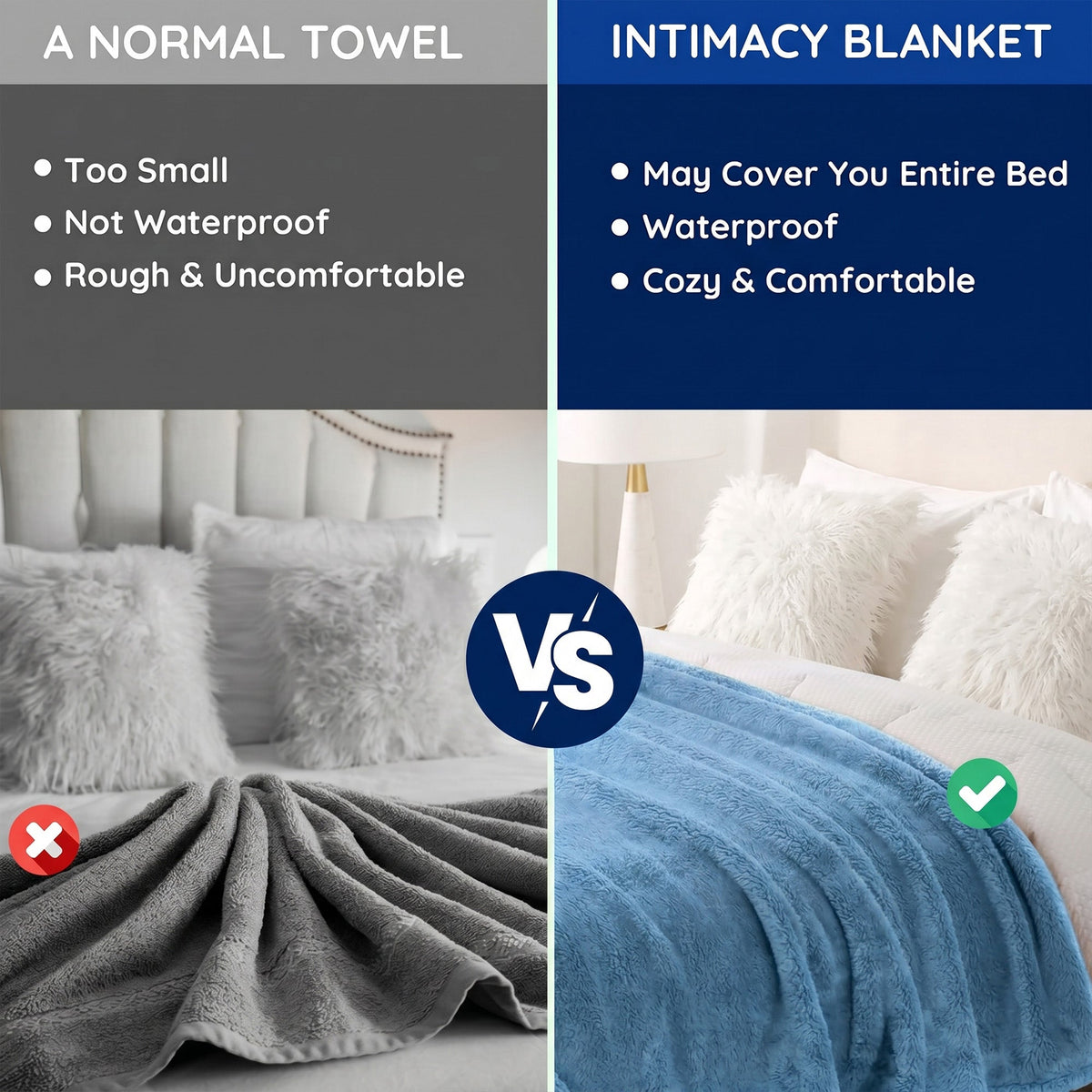 Waterproof Intimacy Blanket for Furniture Protection