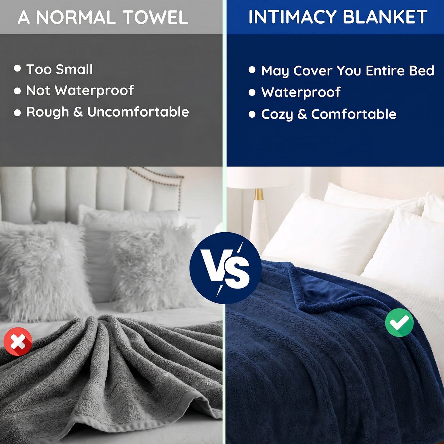 Waterproof Intimacy Blanket for Furniture Protection